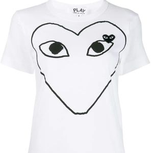 Comme des Garçons PLAY, Women’s Large Heart Graphic Tee